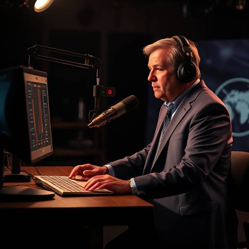 라디오 뉴스 진행 실습